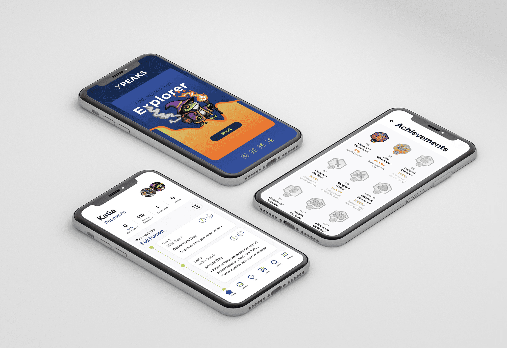 XPeaks mobile app